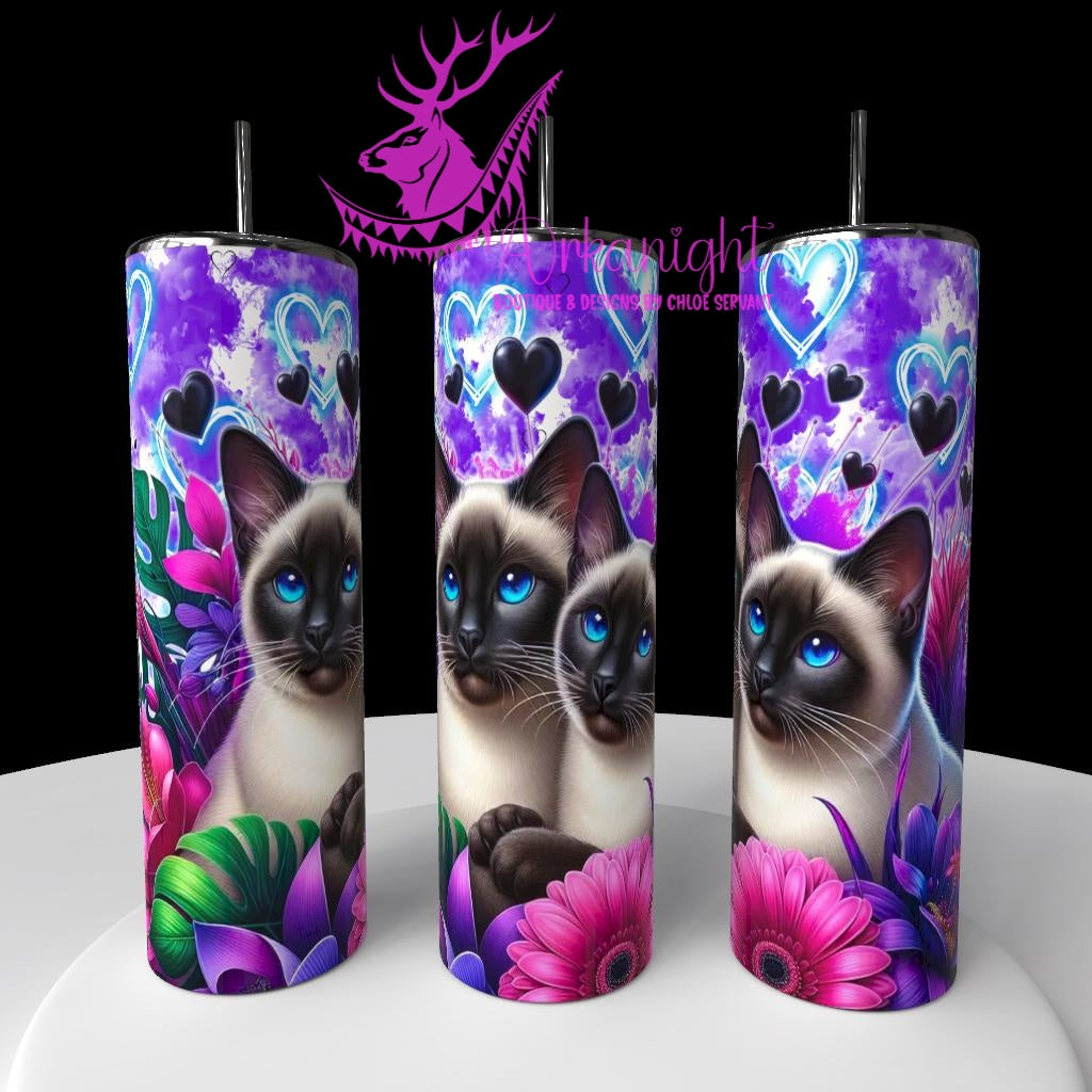 Gourde sur commande - Collection Saint-Valentin 2026 - Chats - 10