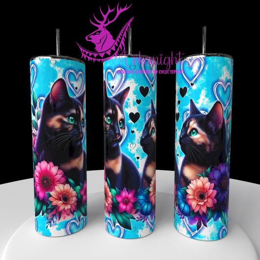 Gourde sur commande - Collection Saint-Valentin 2026 - Chats - 14
