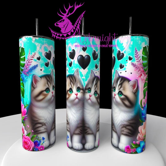 Gourde sur commande - Collection Saint-Valentin 2026 - Chats - 15