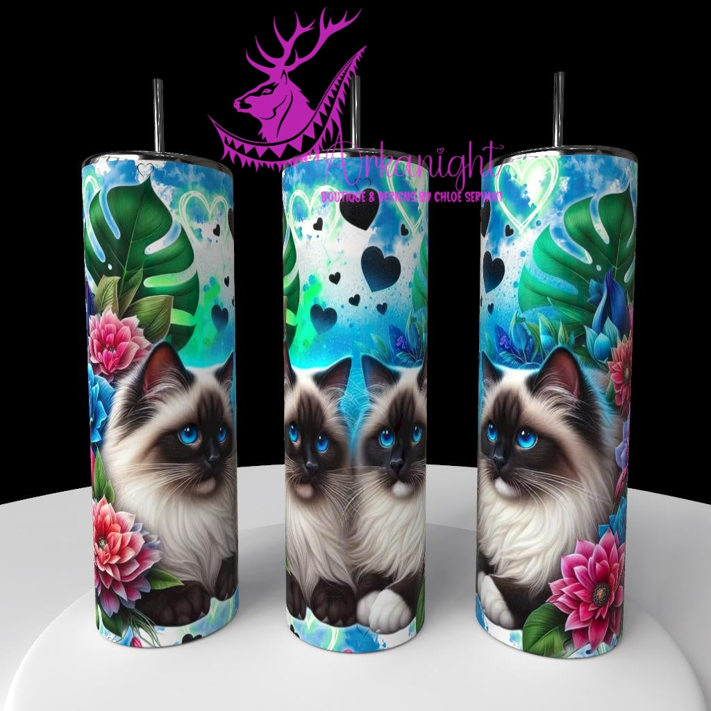Gourde sur commande - Collection Saint-Valentin 2026 - Chats - 18