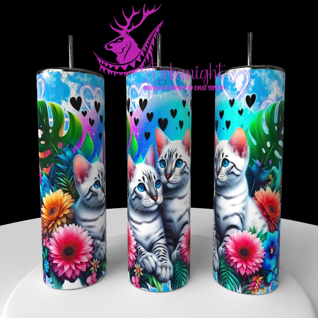 Gourde sur commande - Collection Saint-Valentin 2026 - Chats - 24