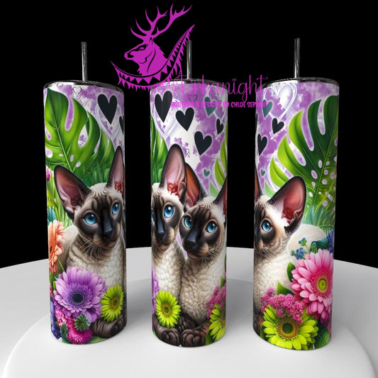 Gourde sur commande - Collection Saint-Valentin 2026 - Chats - 23