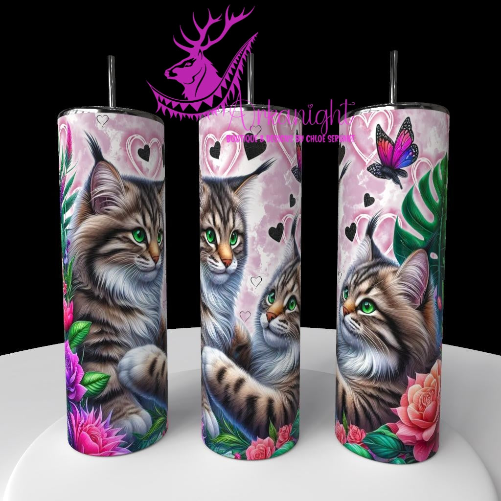 Gourde sur commande - Collection Saint-Valentin 2026 - Chats - 25