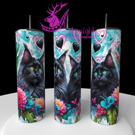 Gourde sur commande - Collection Saint-Valentin 2026 - Chats - 26