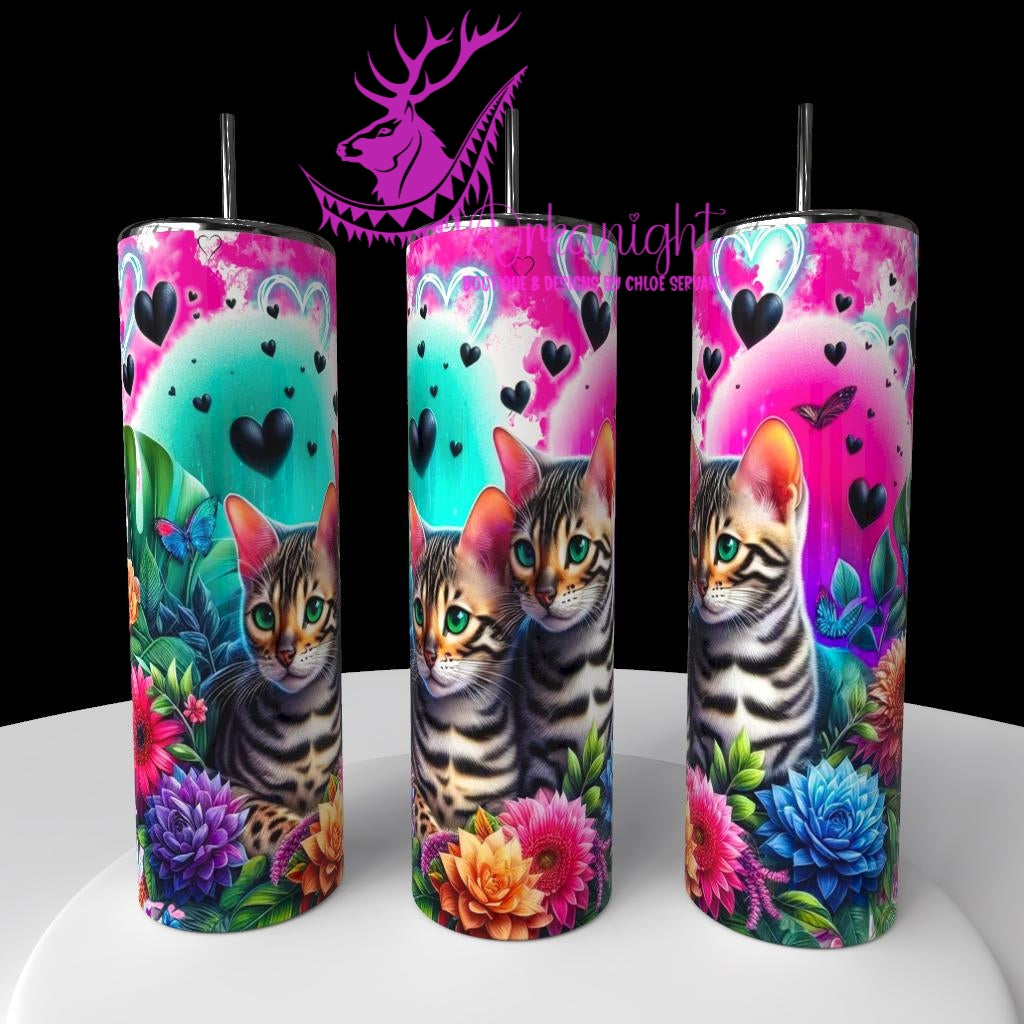 Gourde sur commande - Collection Saint-Valentin 2026 - Chats - 27