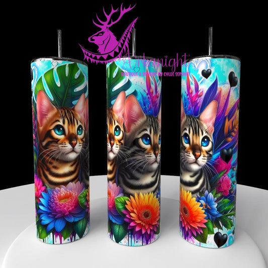 Gourde sur commande - Collection Saint-Valentin 2026 - Chats - 28