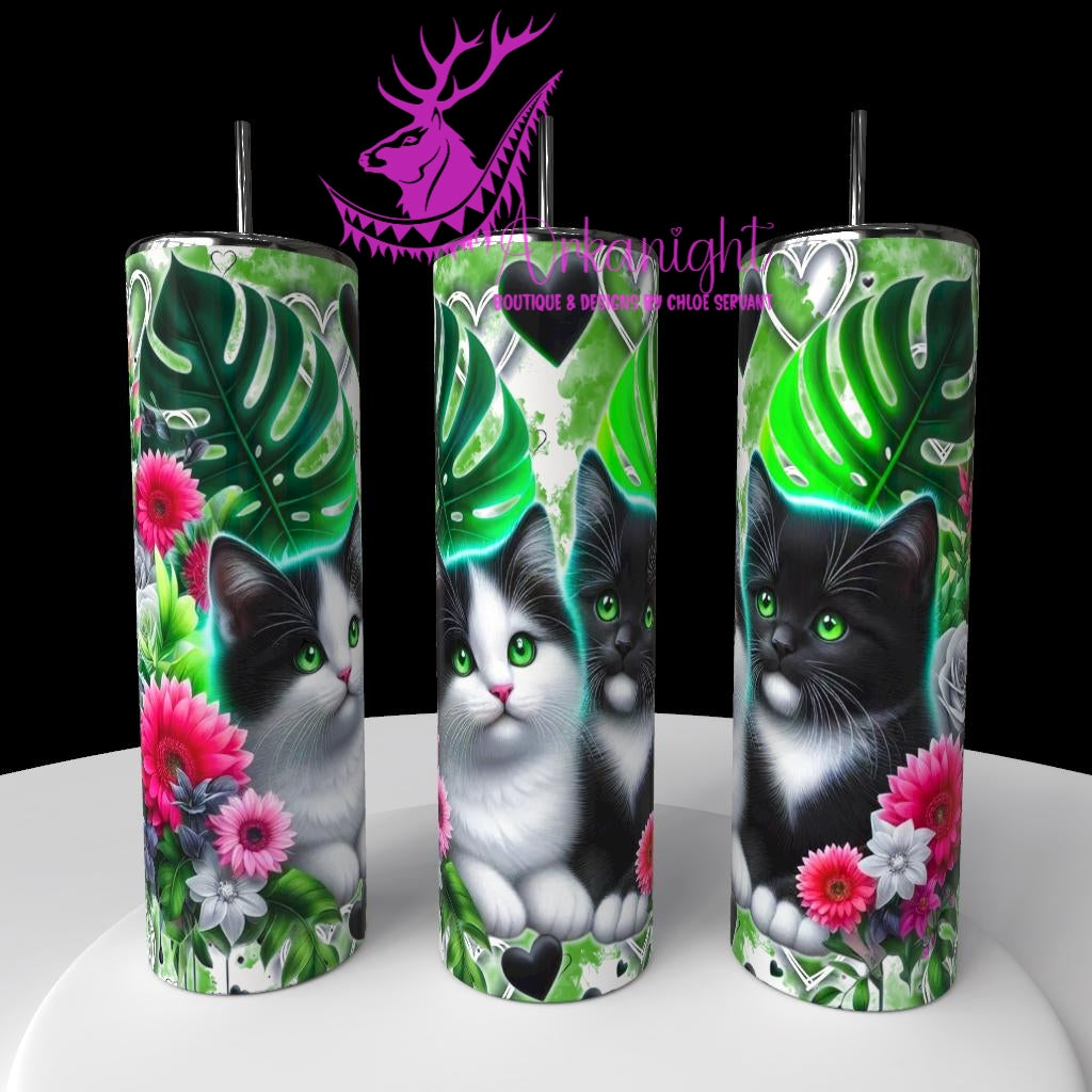 Gourde sur commande - Collection Saint-Valentin 2026 - Chats - 38
