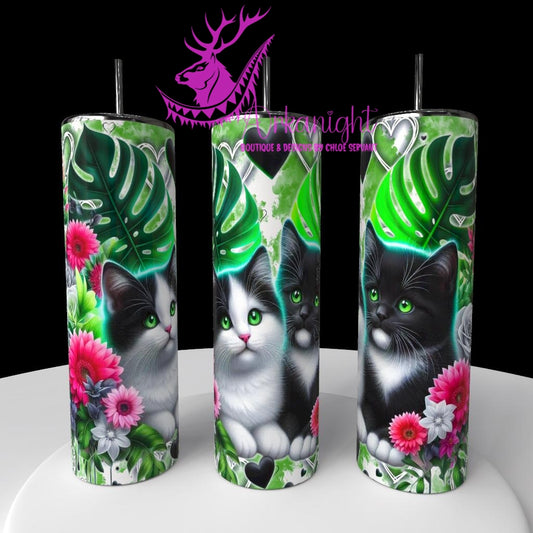 Gourde sur commande - Collection Saint-Valentin 2026 - Chats - 38