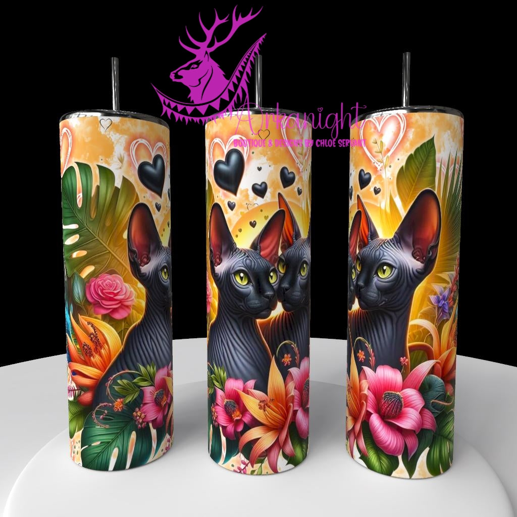 Gourde sur commande - Collection Saint-Valentin 2026 - Chats - 41