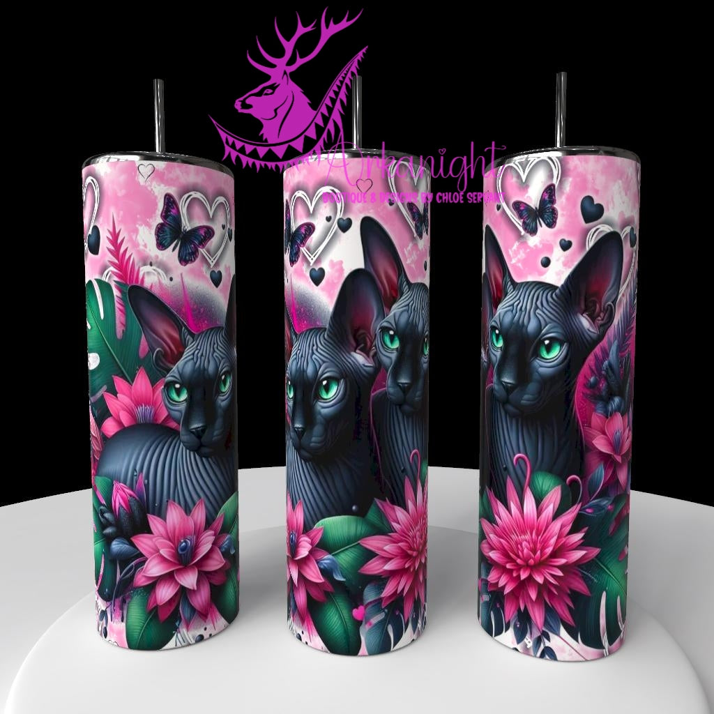 Gourde sur commande - Collection Saint-Valentin 2026 - Chats - 42
