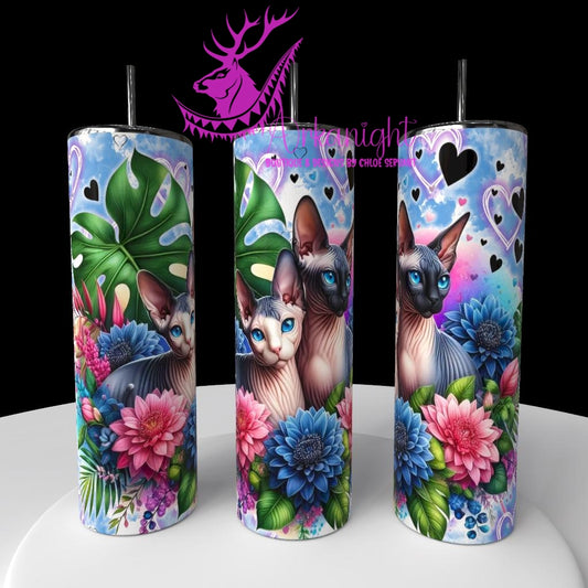 Gourde sur commande - Collection Saint-Valentin 2026 - Chats - 44