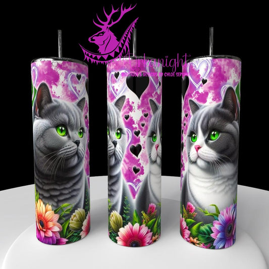 Gourde sur commande - Collection Saint-Valentin 2026 - Chats - 50