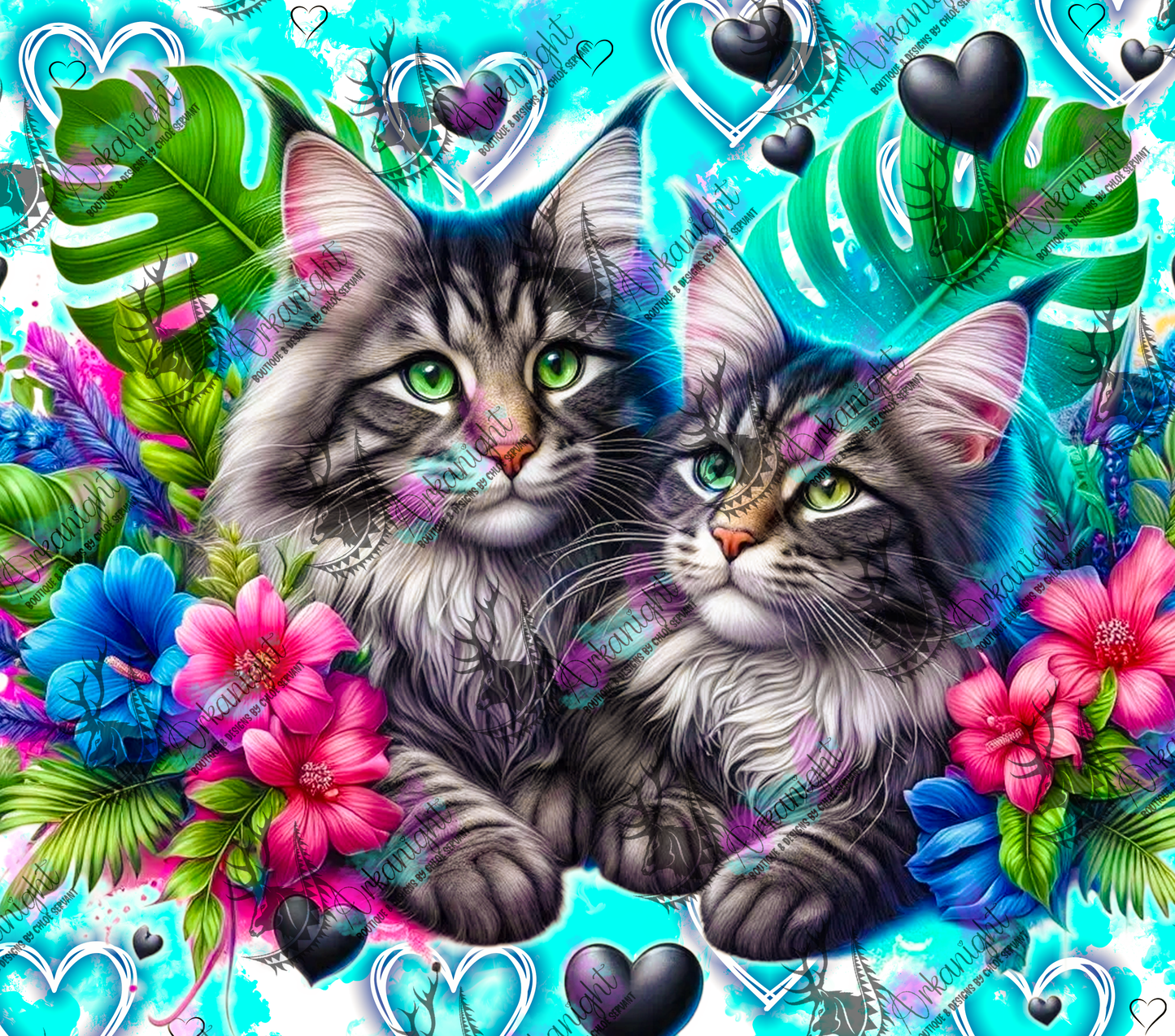 Numérique - Collection Saint-Valentin 2026 - Chats - 43