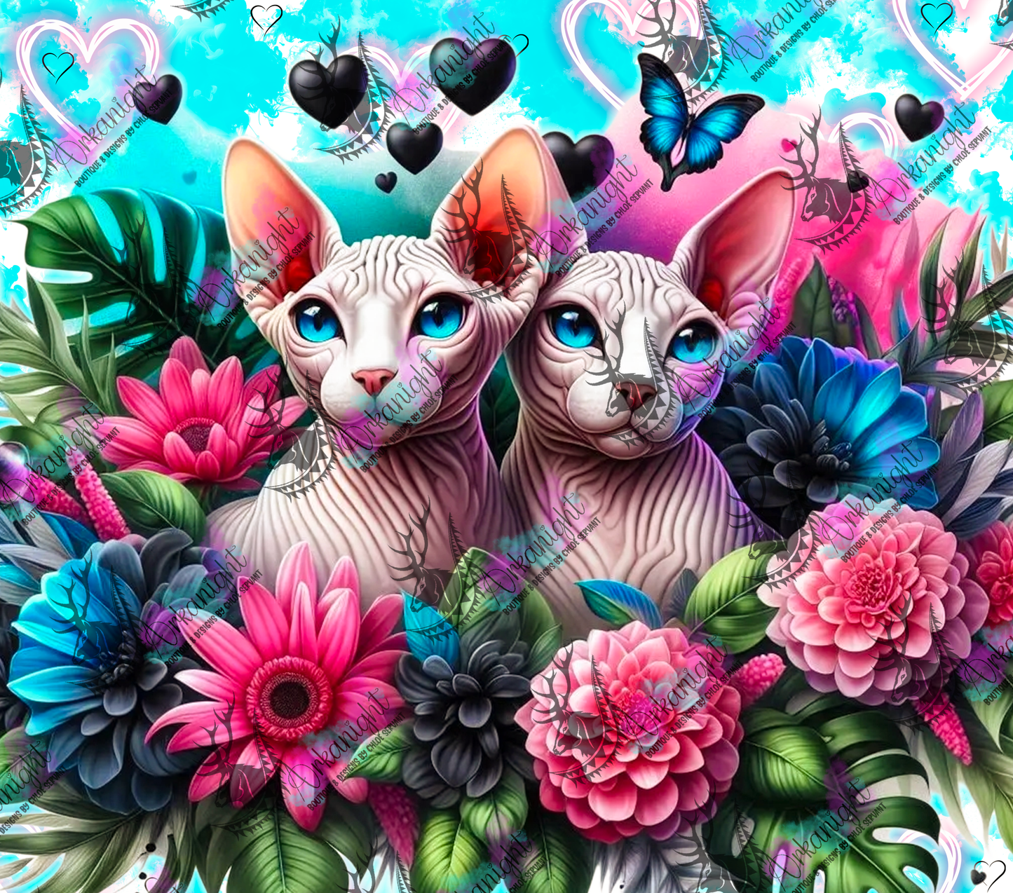 Numérique - Collection Saint-Valentin 2026 - Chats - 35