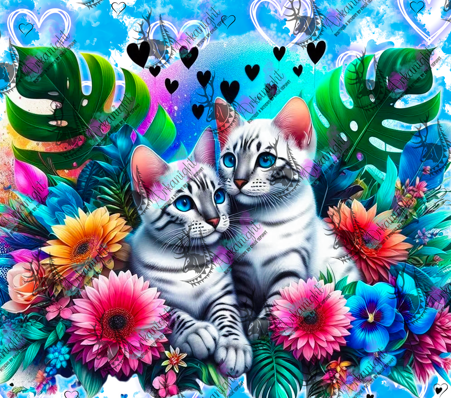 Numérique - Collection Saint-Valentin 2026 - Chats - 24