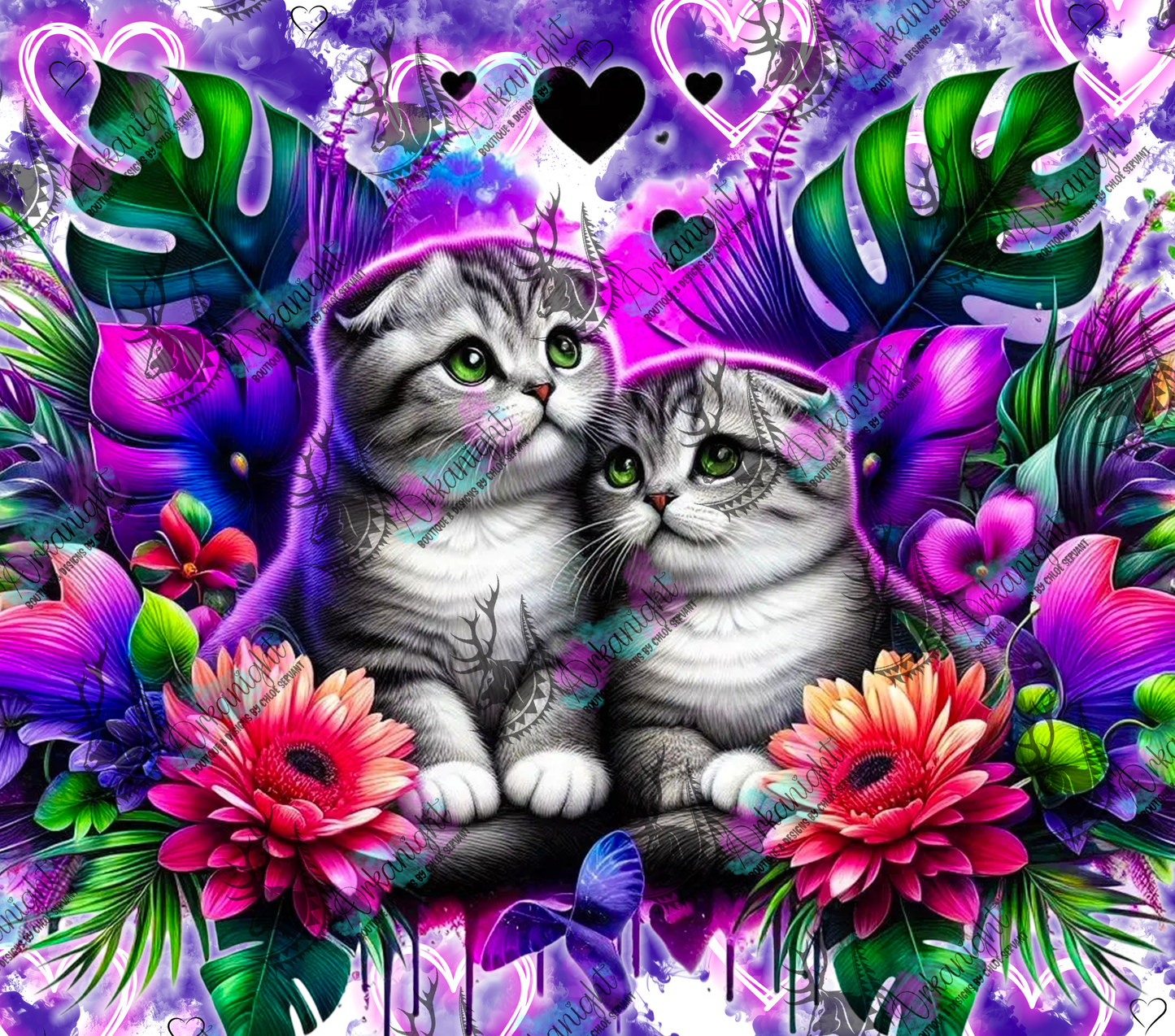 Numérique - Collection Saint-Valentin 2026 - Chats - 16