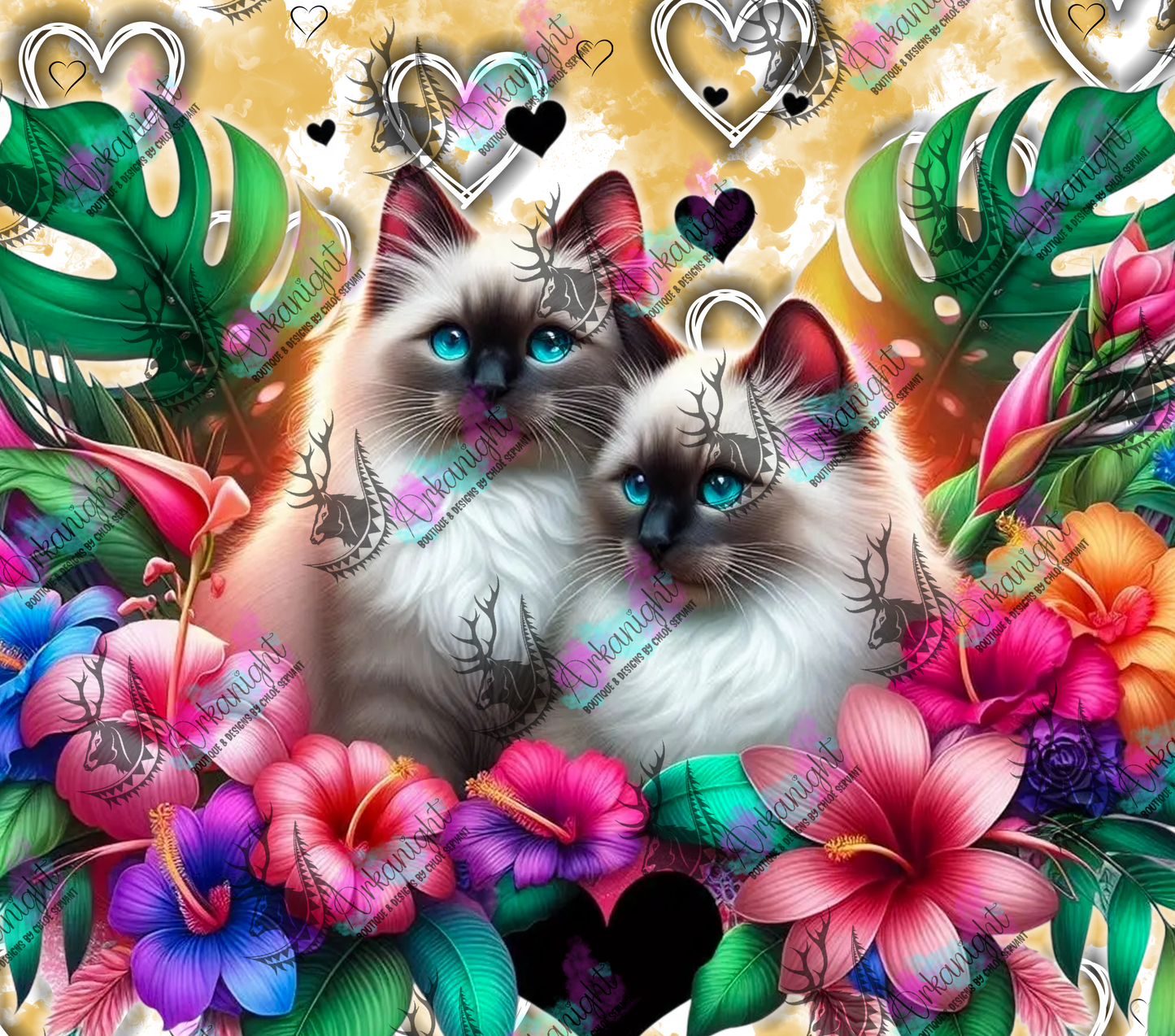 Numérique - Collection Saint-Valentin 2026 - Chats - 12