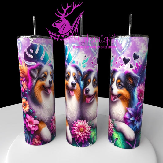 Gourde sur commande - Collection Saint-Valentin 2026 - Chiens - 03