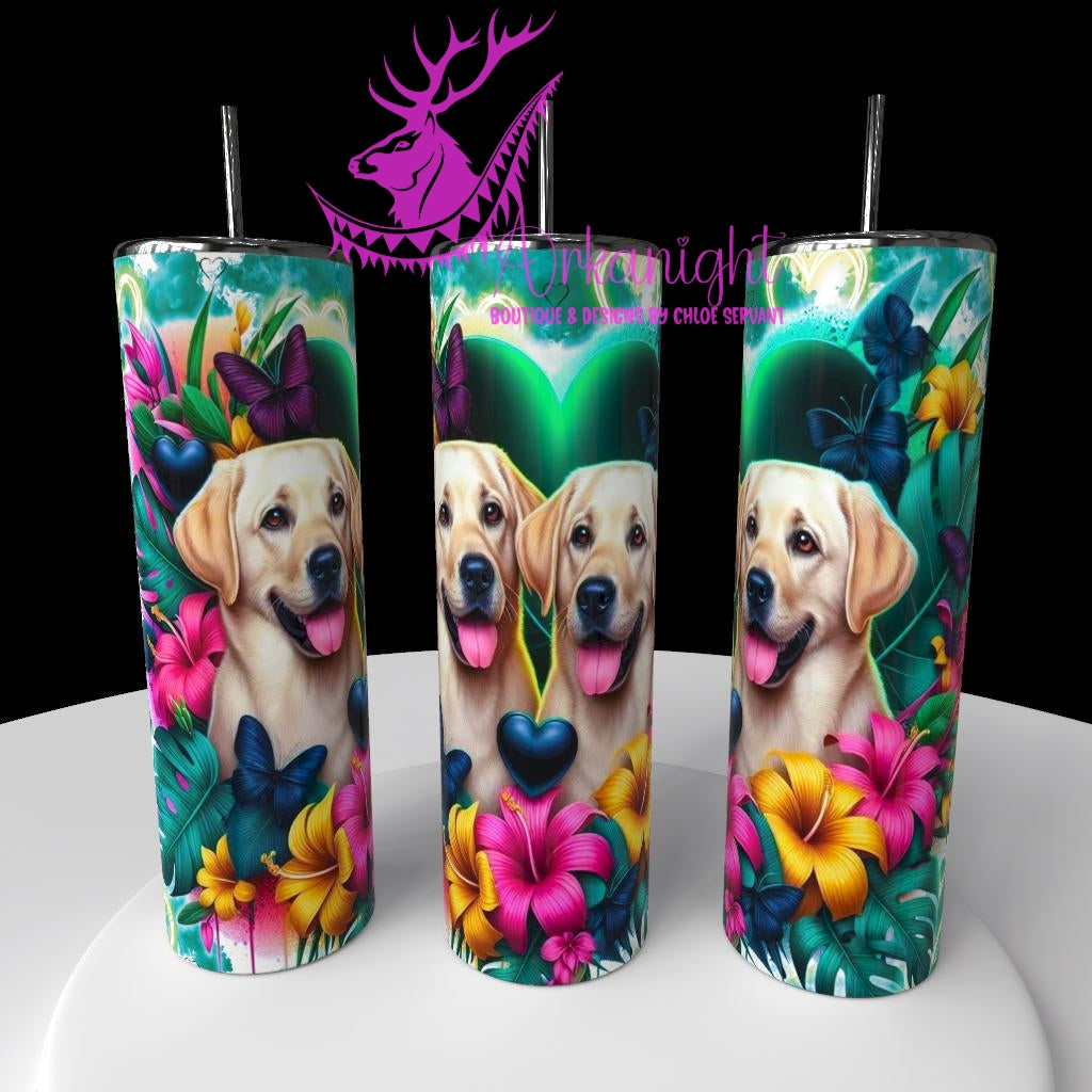 Gourde sur commande - Collection Saint-Valentin 2026 - Chiens - 06