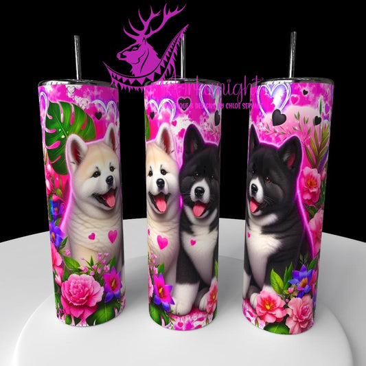 Gourde sur commande - Collection Saint-Valentin 2026 - Chiens - 12