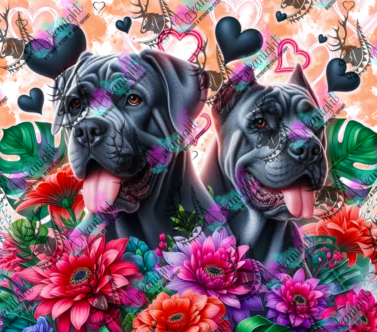 Numérique - Collection Saint-Valentin 2026 - Chiens - 45