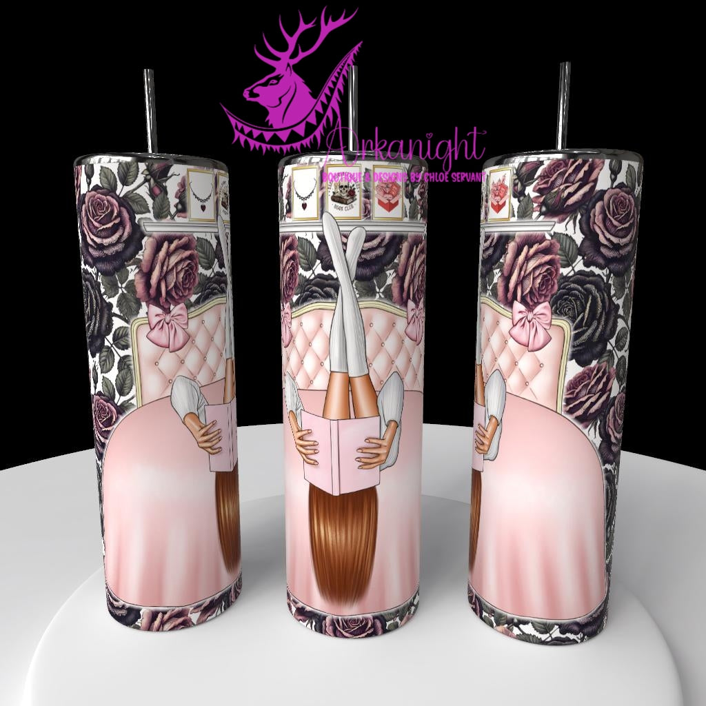 Gourde sur commande - Collection Lecture - Dark Romance 2026 - Good Girls read bad books - Rousse - 9 Choix variés