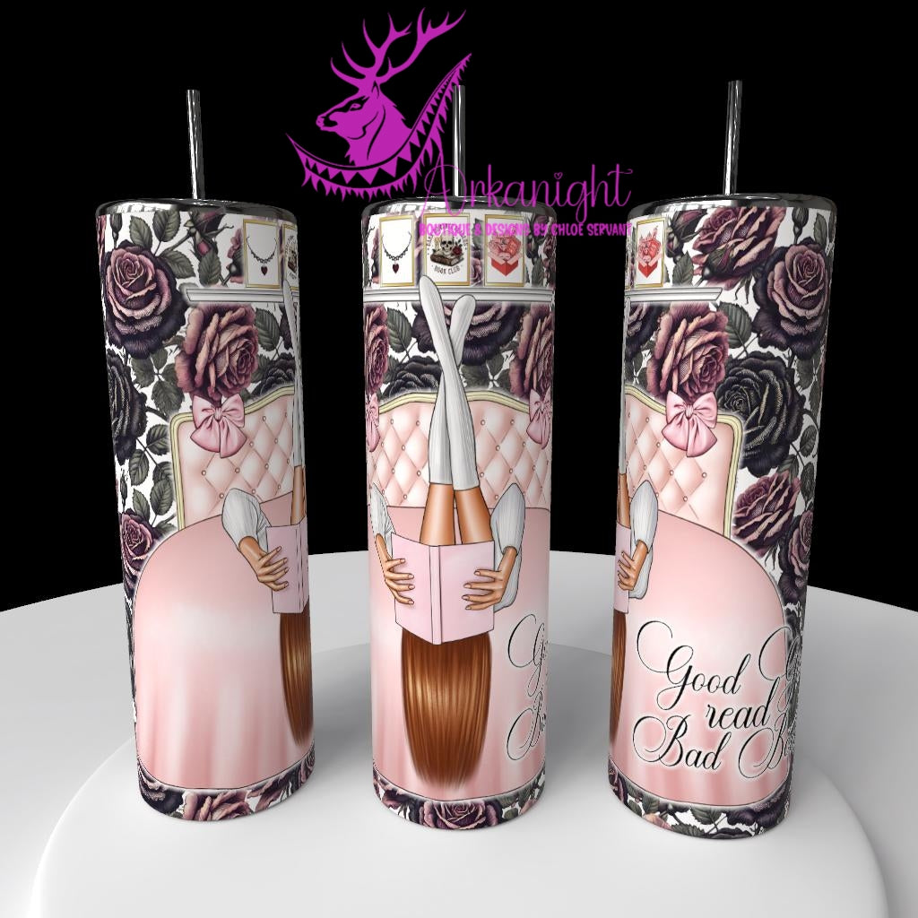 Gourde sur commande - Collection Lecture - Dark Romance 2026 - Good Girls read bad books - Rousse - 9 Choix variés