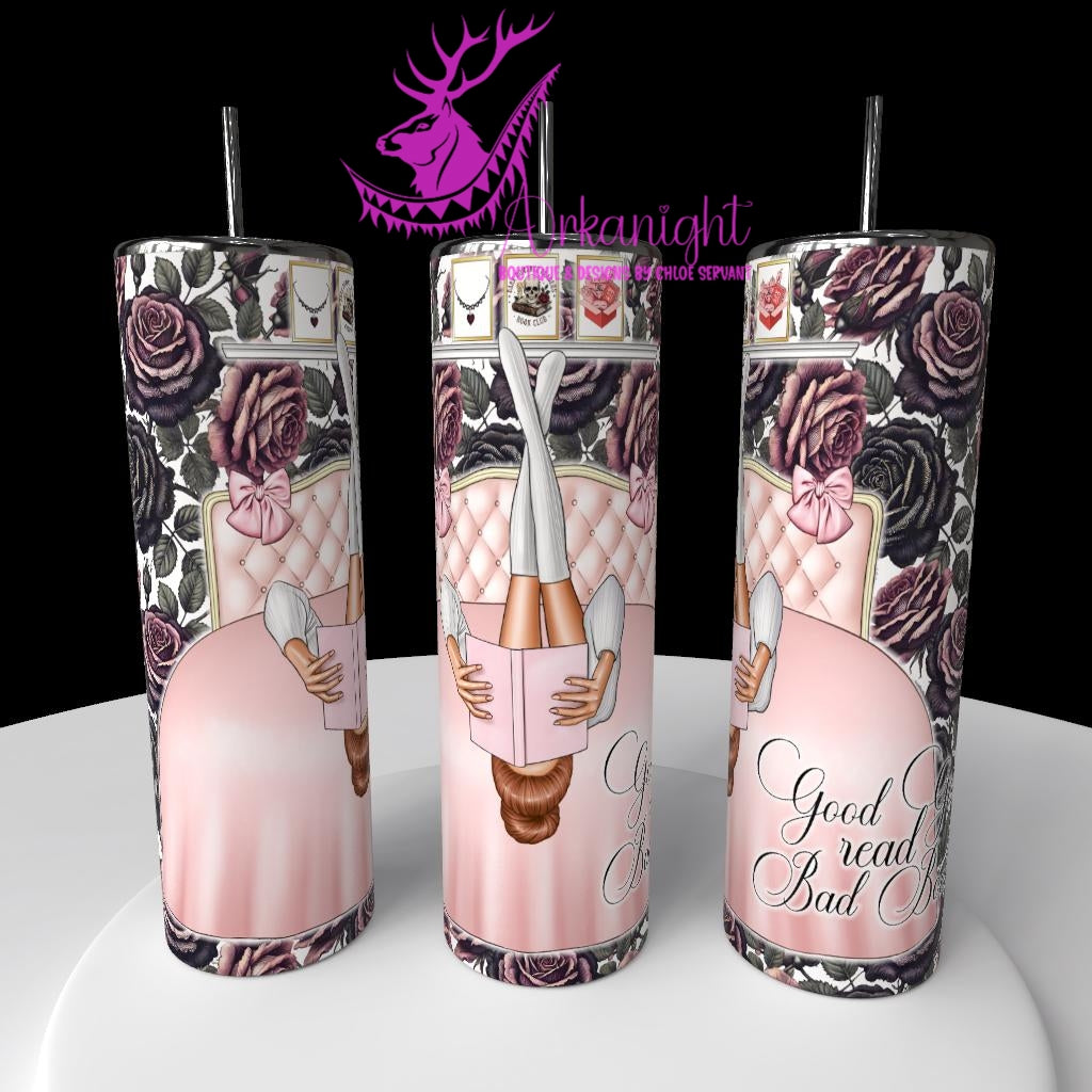 Gourde sur commande - Collection Lecture - Dark Romance 2026 - Good Girls read bad books - Rousse - 9 Choix variés