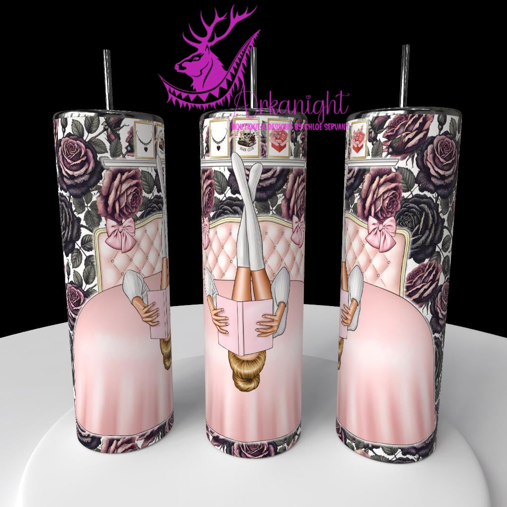 Gourde sur commande - Collection Lecture - Dark Romance 2026 - Good Girls read bad books - Blonde - 9 Choix variés