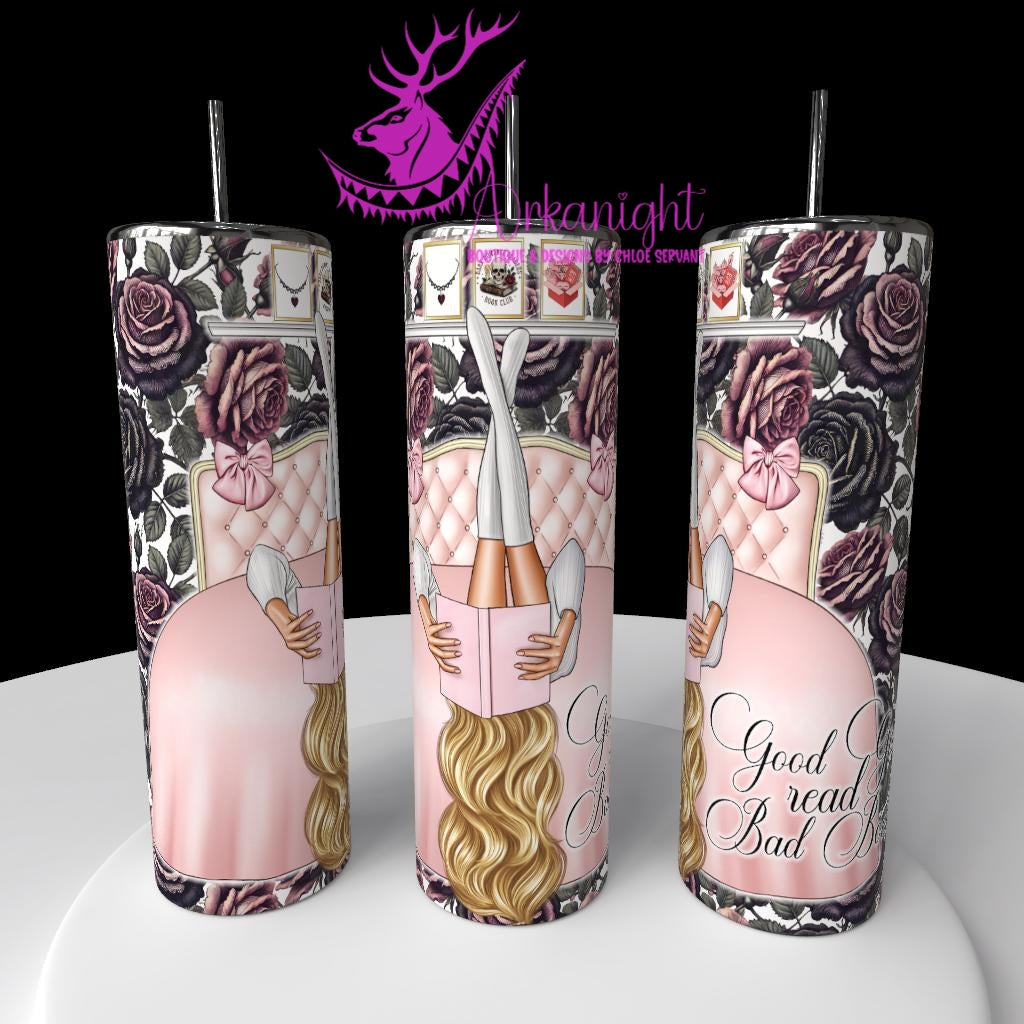 Gourde sur commande - Collection Lecture - Dark Romance 2026 - Good Girls read bad books - Blonde - 9 Choix variés