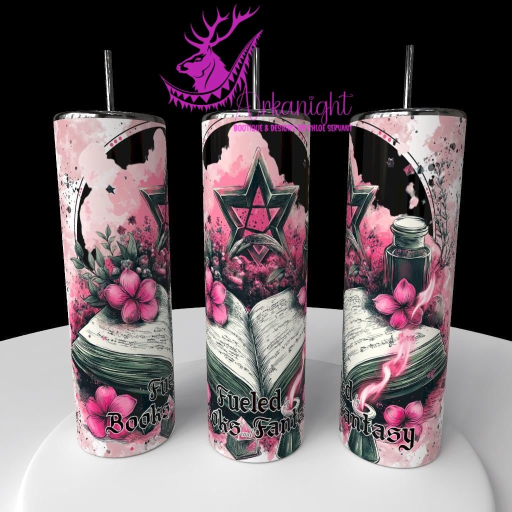 Gourde sur commande - Collection Lecture - Dark Romance 2026 - Carbure aux livre et à la fantaisie - 01 - Choix Français,  Anglais ou Sans Écritures