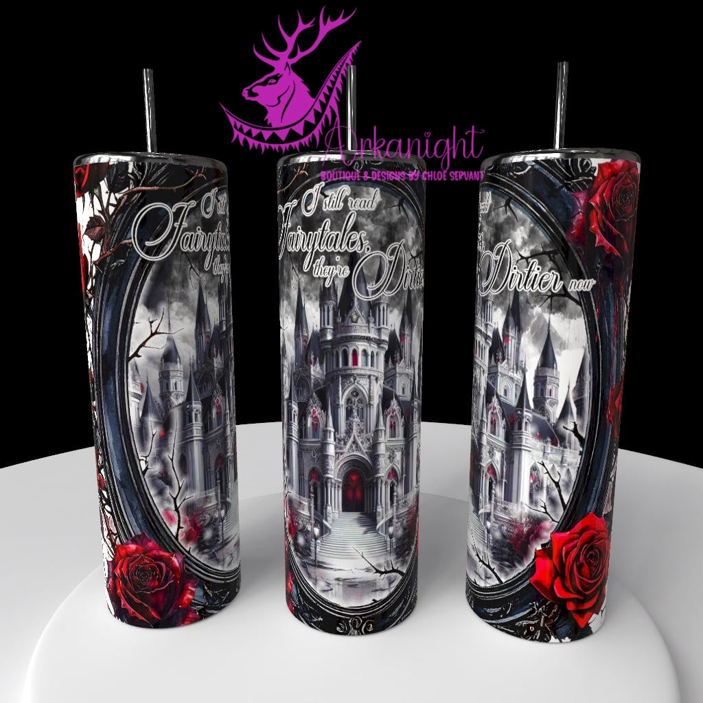 Gourde sur commande - Collection Lecture - Dark Romance 2026 - Je lis toujours des contes de fées , ils sont juste plus osés maintenant - Choix Français,  Anglais ou Sans Écritures