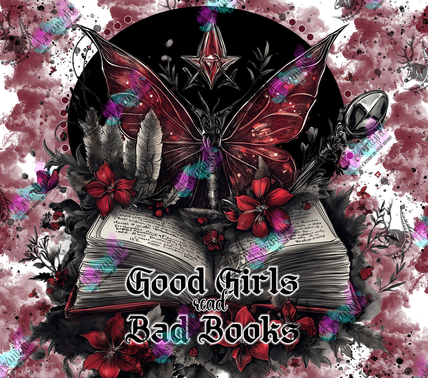 Numérique - Collection Lecture Dark Romance 2026 - Les filles sages lisent des livres spicy - Français, Anglais et sans Texte