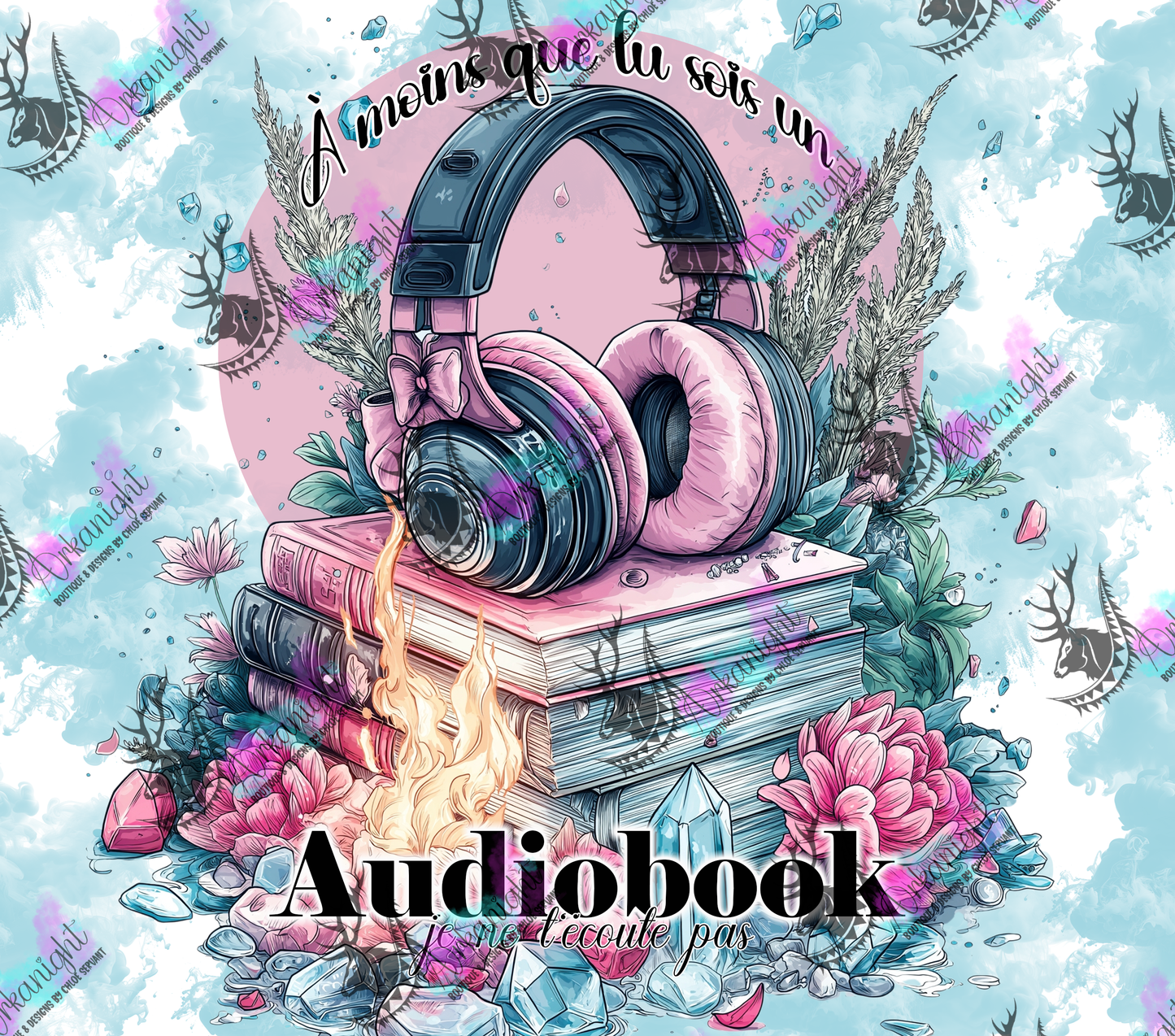 Numérique - Collection Lecture Dark Romance 2026 - À moins que tu sois un Audiobook , je ne t'écoute pas - Français, Anglais & Sans Écriture