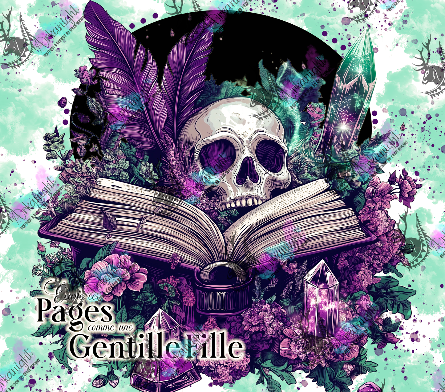 Numérique - Collection Lecture Dark Romance 2026 - Écarte ses pages comme une gentille fille - Français , Anglais & Sans Écriture