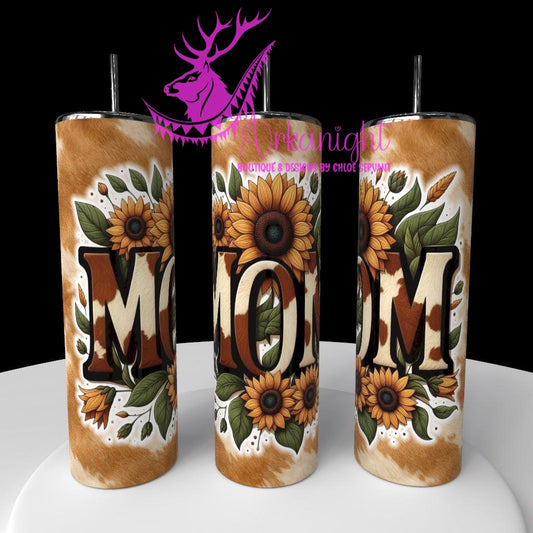 Gourde sur commande - Collection Fête des mères 2026 - Mom Western - Sunflower