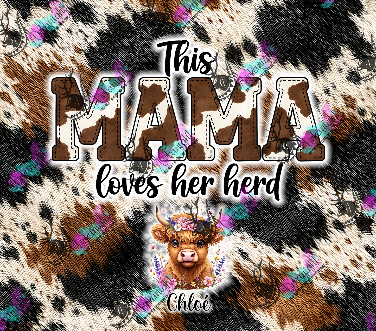 Numérique - Collection Fête des mères 2026 - Mama's Herds - Vierge , 1 à 6 enfants