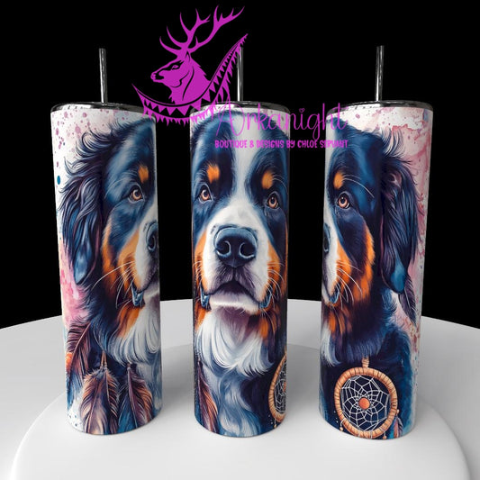 Gourde sur commande - Collection Watercolor Realism - Bouvier Bernois