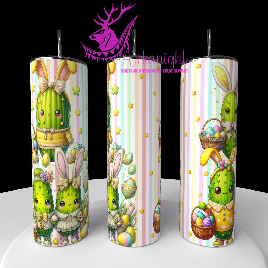 Gourde sur commande - Collection Pâques 2026 - Vintage - Cornichons Jaunes