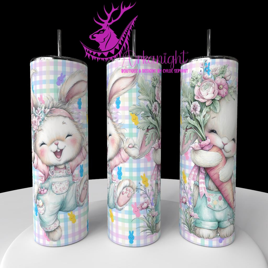 Numérique - Collection Pâques 2026 - Vintage - Cute Pastel Couple Bunnies