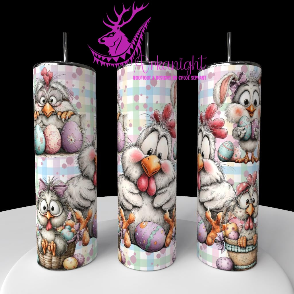 Gourde sur commande - Collection Pâques 2026 - Vintage - Cute Chiken