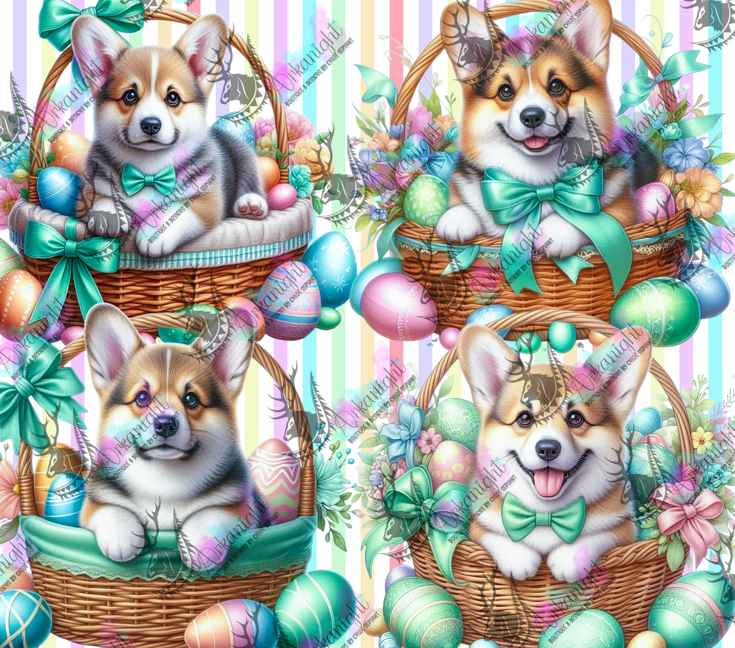 Numérique - Collection Pâques 2026 - Chiens - Corgi