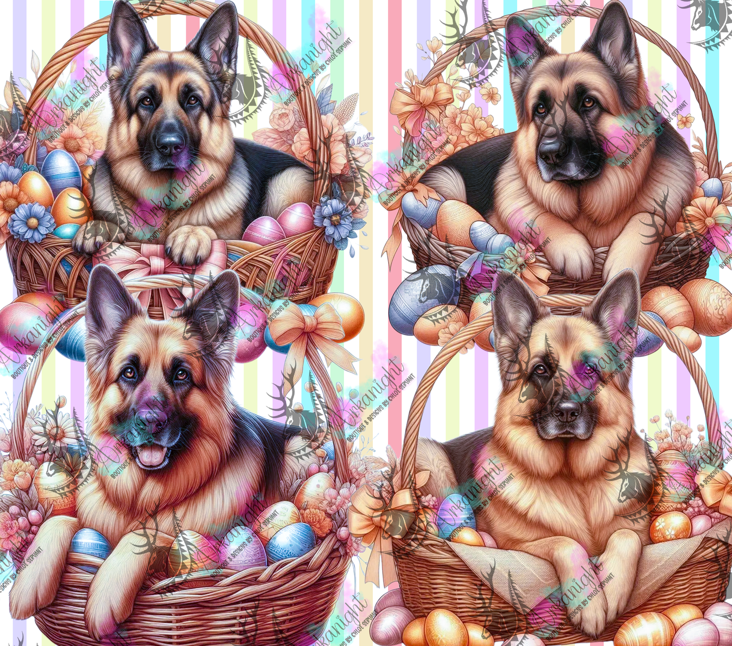 Numérique - Collection Pâques 2026 - Chiens - Berger Allemand