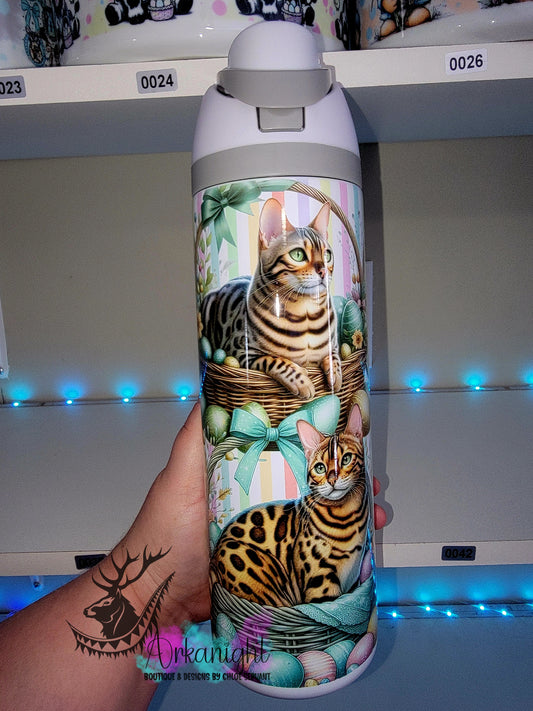 Owala DUPE 24 oz sur commande - Collection Pâques - Bengal