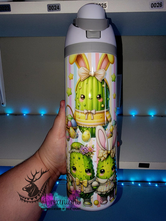Owala DUPE 24 oz sur commande - Collection Pâques - Cornichons - Teinte de jaune