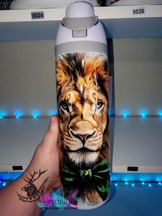 Owala DUPE 24 oz sur commande - Collection Watercolor Realism - Lion