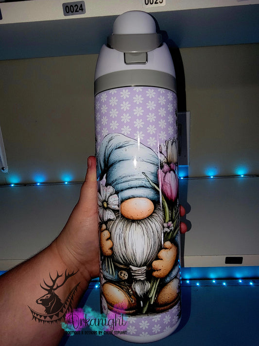 Owala DUPE 24 oz sur commande - Collection Pâques - Gnome