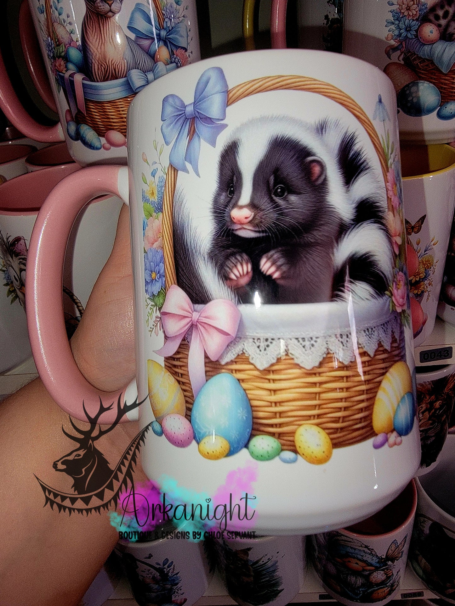 Tasse en céramique sur commande - Collection Pâques 2026 - Moufette
