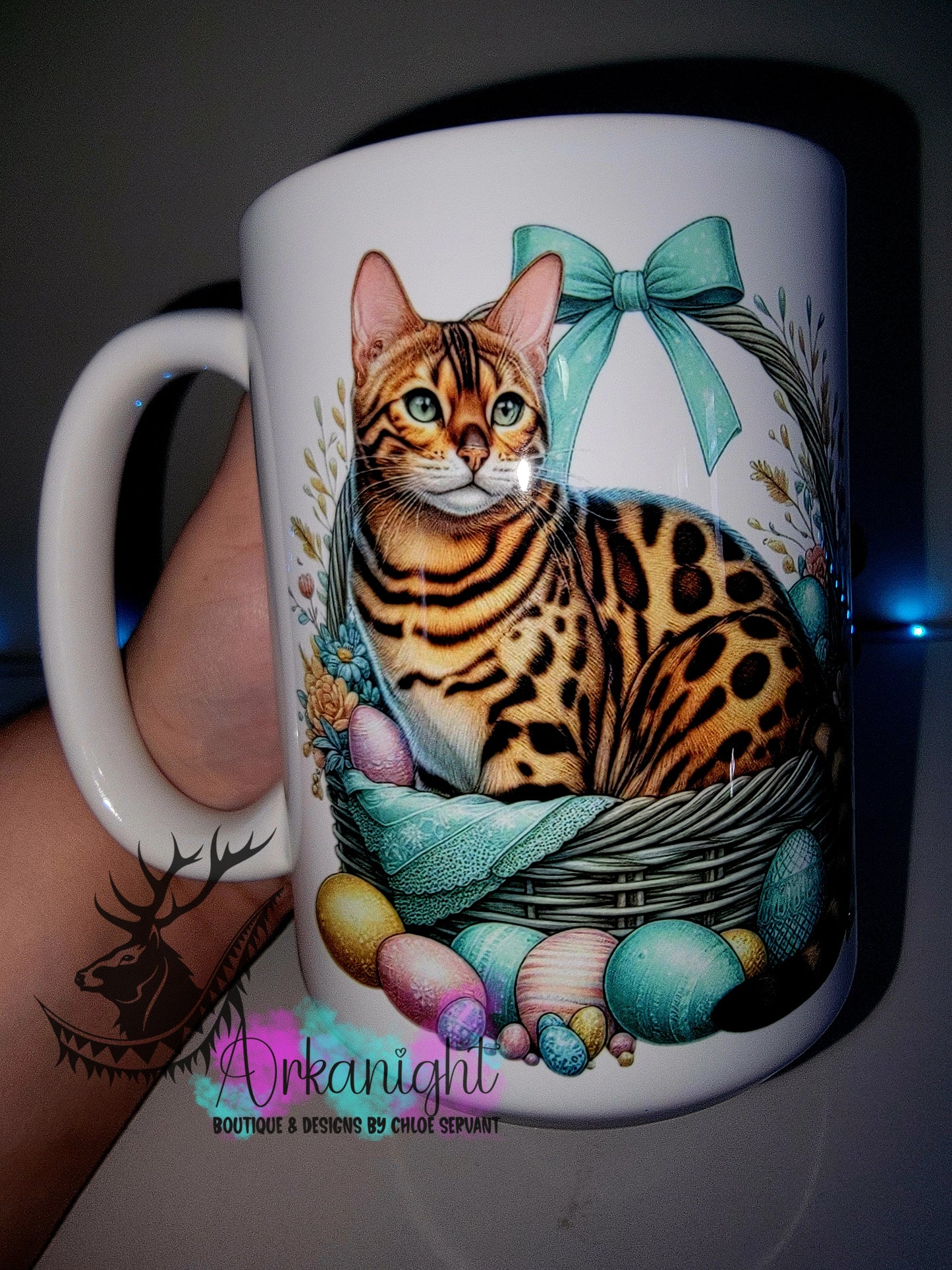 Tasse en céramique sur commande - Collection Pâques 2026 - Bengal