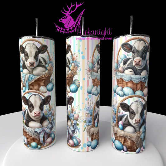 Numérique - Collection Pâques 2026 - Animaux - Vache Holstein